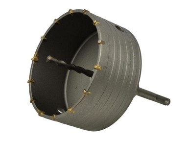 GEKO Dijamantna kruna 120 mm SDS+ (beton/cigla), srebrna