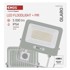 EMOS LED reflektor Glaro ZS2344W, PIR, 50 W, IP54, 5000 lm, neutralna bijela, bijeli
