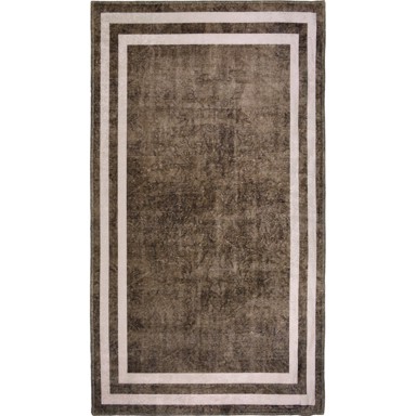 VITAUS Smeđi perivi tepih 80x50 cm