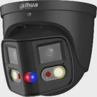 DAHUA Sigurnosna kamera TiOC Duo IPC-PDW3849-A180-E2-AS-PV-0280B, IP, crna