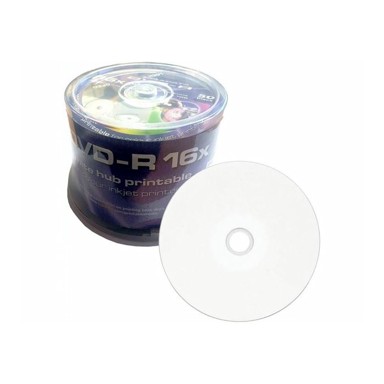 TRAXDATA Optički medij DVD-R 16x Cake 50 White Full Printable