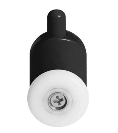 ARMAZI Valjci donji jednostruki za kabinu 23 mm, 2 kom., crni