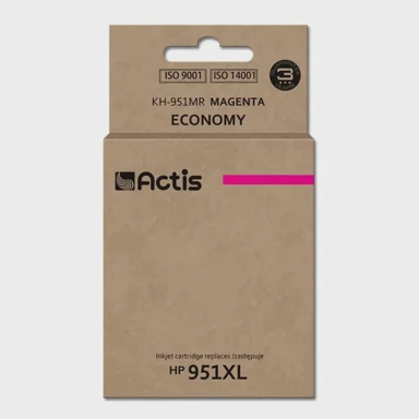 ACTIS Tinta za pisač KH-951MR, zamjena za HP 951XL CN047AE, standardna, 25 ml, magenta