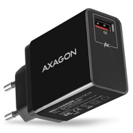 AXAGON Zidni punjač ACU-QC19, crni, 1x USB-A, 19W