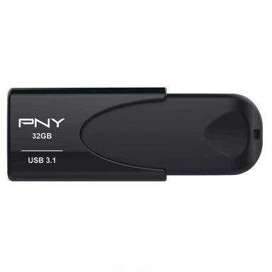 PNY USB stick Attaché 4-32 GB-3.1-crni