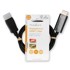 NEDIS DisplayPort na HDMI kabel, 1 m, crna