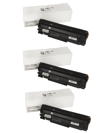 TISKAJPOCENI Zamjenski toner HP 83A / CF283A / LaserJet Pro MFP M125, M126, M127, M128, M200, M201, M202, M220, M225, M226, 3 × crna