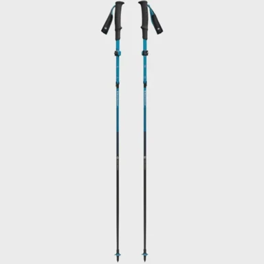 BLACK DIAMOND Štapovi za planinarenje Distance Carbon FLZ, 125–140 cm, antracit/plavi