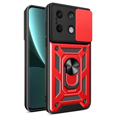 CamShield stražnja maskica za Xiaomi Redmi Note 13 5G, slide, crvena