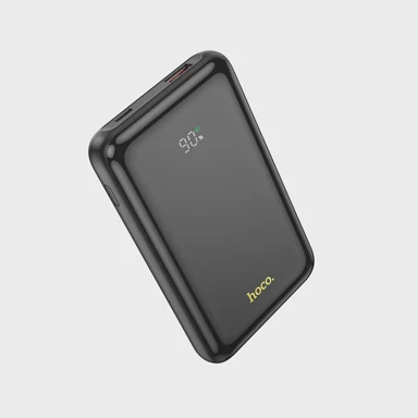HOCO Powerbank 10000 mAh, PD, QC3.0 3A, 22.5W, Q21, crni