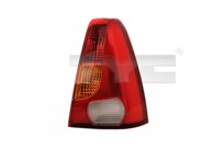 TYC Zadnje svjetlo DACIA LOGAN 04-12 desno -08 4 vrata žuti TYC Žmigavac 11-0757-01-2