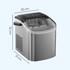 SONGMICS Aparat za led Ice Cube Maker, 31 x 25 x 32 cm, srebrni