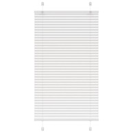 Roleta plisirana, 80x150 cm, širina tkanine 79,4 cm, bijela