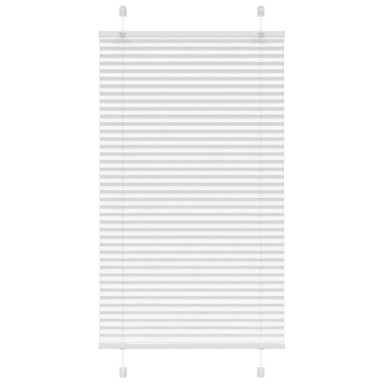 Roleta plisirana, 80x150 cm, širina tkanine 79,4 cm, bijela