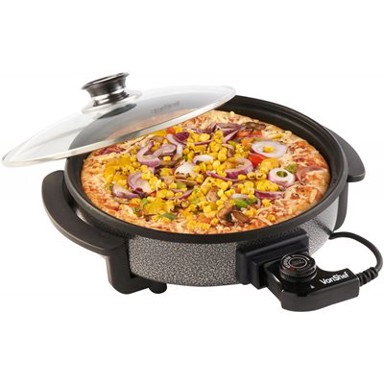 VONSHEF Pekač za pizzu, električni, 1500W, 30 cm