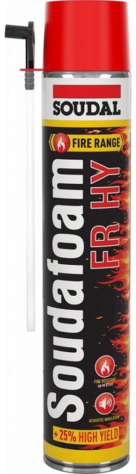 SOUDAL Soudafoam vatrootporna pjena 750 ml, narančasto