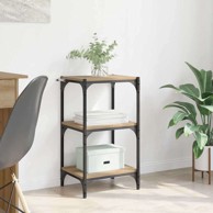 Ormarić za knjige, hrast artisan, konstruirano drvo