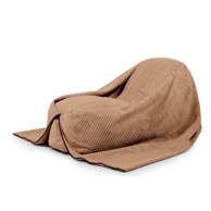 SLOWDOWN Smeđa vreća za sjedenje od samta Cocoon 120 