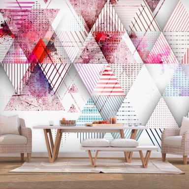 Foto tapeta Triangular World 200x140