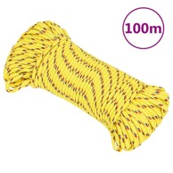 Brodski konop, žuti, 5 mm, 100 m, od polipropilena