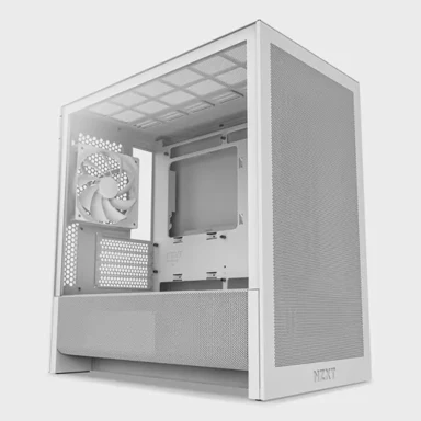 NZXT Kućište H3 Flow, mATX Mini Tower, bijelo