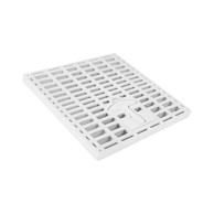 DAKOTA Odvod pribor PVC rešetka šahta s kopčom 300x300