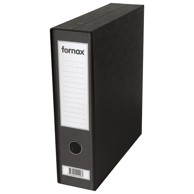 FORNAX Registrator A4 Prestige, široki, u kutiji, crni