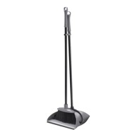 ADDIS Lopatica za smeće s dugom drškom Dust Sivo-crna