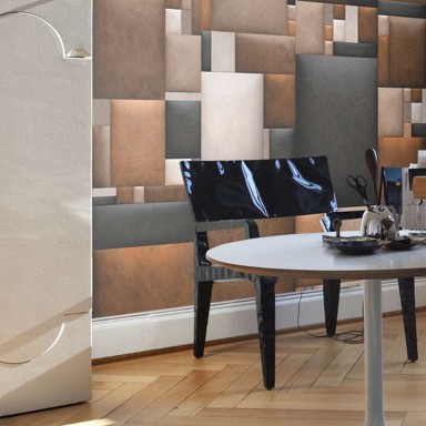 Foto tapeta Leather blocks 50x1000