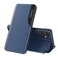 MG Preklopna maskica za Samsung Galaxy S25 Edge, Eco Leather View, plava