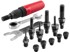 FORTUM Nastavak za zakivanje bušilice 4770667 (set M3–M12 i 2,4–6,4 mm) CrMoV, srebrna