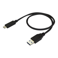STARTECH USB kabel USB31AC50CM, USB-A na USB-C, USB 3.2 Gen 2, 0,5 m, crna