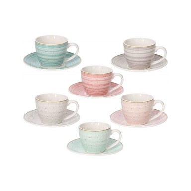 TOGNANA Set šalica Ppeper Bambo, 6 komada po 1 90ml