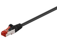 Mrežni spojni kabel, F/UTP, kategorija 6, duljina 1 m, PVC, crna