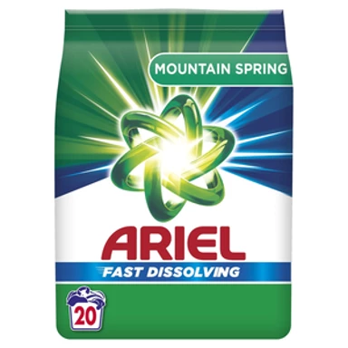 ARIEL Deterdžent za pranje rublja u prahu, Mountain Spring, 1,1 kg, 20 pranja