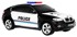 Auto na daljinsko upravljanje police BMW X6, crni, 1:24