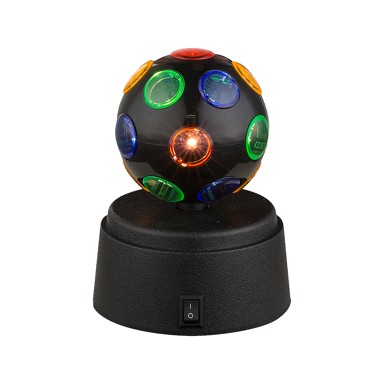 GLOBO Disco kugla 1x LED 0,06W 3V, bijela