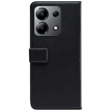 MOBILIZE PU kožna futrola tipa knjige za Xiaomi Redmi Note 13 4G, crna