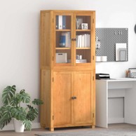 Set namještaja za pohranu s pohranom, smeđa 