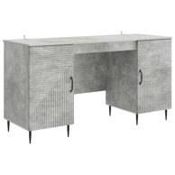 Stol, 142.5 x 50 x 75 cm, konstruirano drvo, betonsko siva