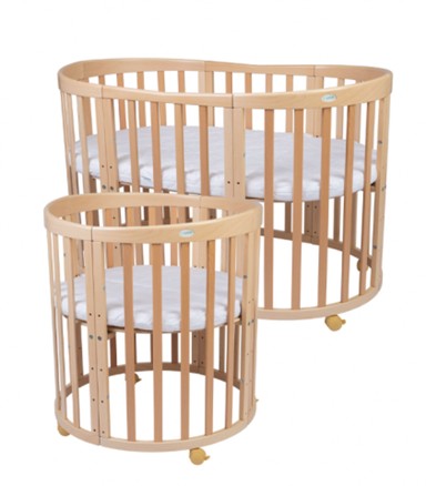 WALDIN Krevetić 7u1, ovalni, s madracem