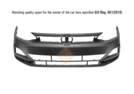 ISAM Prednji branik VW Polo 17-, izrezuje se