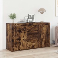 Bočni ormarić 120x36x69 cm konstruirano drvo, dimljeni hrast  