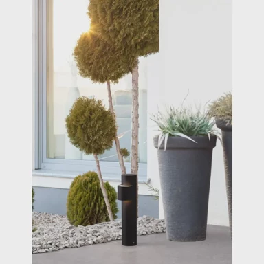 Vanjska stajaća svjetiljka Aduro, LED, 7,6W, 3000 K, 460 lm, IP54, NL9002871, crna