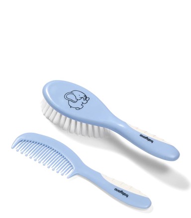 BABYONO Četka i češalj za kosu Soft, plavi