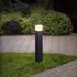 RENDL Podna lampa, Clyde 60, 230V, E27 28W, IP44, antracit