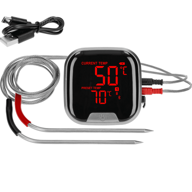 BROWIN kuhinjski termometar s Bluetoothom, 2 sonde