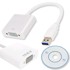 USB Adapter za povezivanje USB 2.0/3.0 na VGA D-SUB s kloniranjem slike