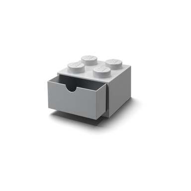 LEGO® Kutija s ladicom Brick 15,8x11,3 cm, siva