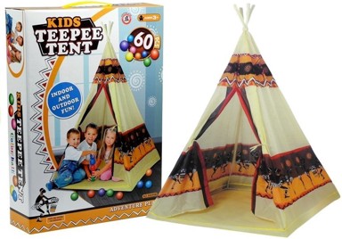 TENT TEEPEE Indijanski Tipi Playhouse